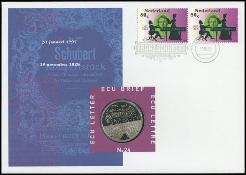 1997, Niederlande, 1625 (2), FDC