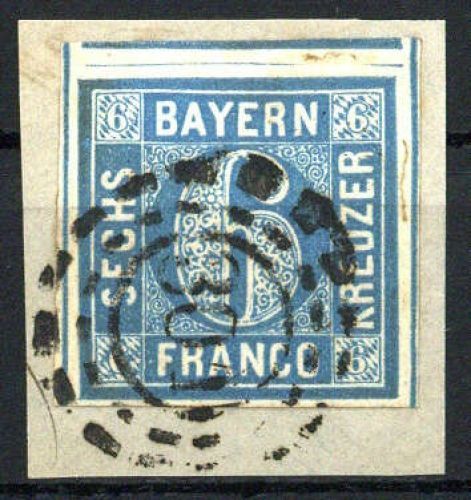 Altdeutschland Bayern, 10, Briefst.