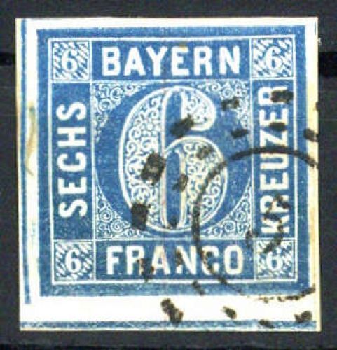 Altdeutschland Bayern, 10, Briefst.