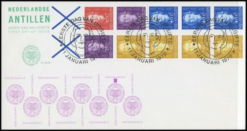 1979, Niederländische Antillen, HBl.6, Brief