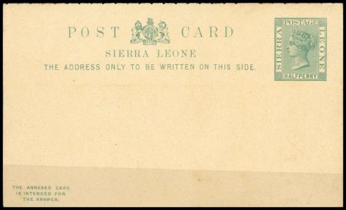 1893, Sierra Leone, P 6, Brief