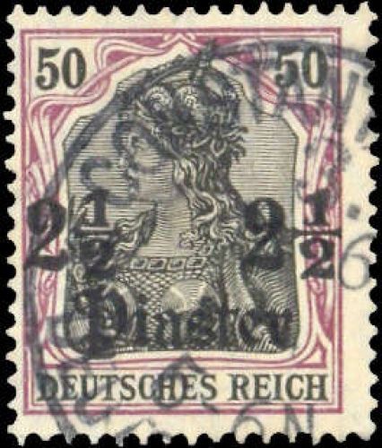 1905, Deutsche Auslandspost Türkei, 42, gest.
