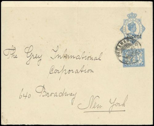 1926, Surinam, U 11, Brief