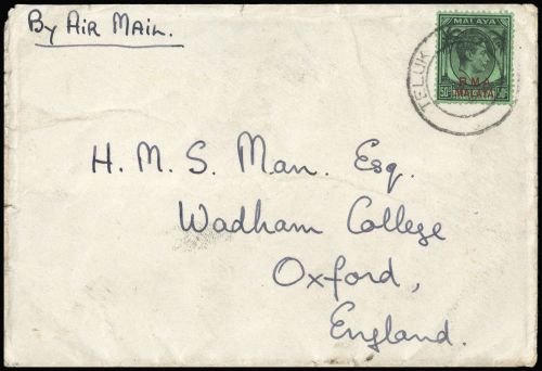 1945, Malaiische Staatenbund Britische Milititär Verwaltung, 11, ...