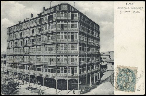 1902, Französische Post in Ägypten - Port Said, 22, Brief
