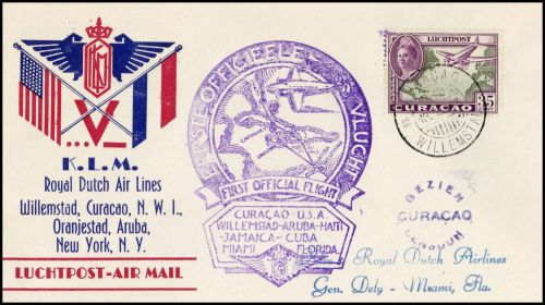 1943, Curacao, Brief