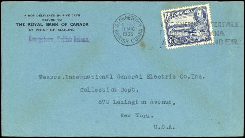 1934, Guyana, 160, Brief