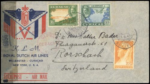 1936, Curacao, 183, 201, 152, Brief