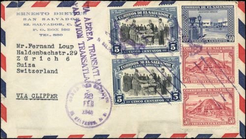 1946, Salvador, 638 (2) u.a., Brief