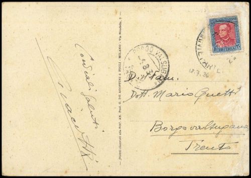 1931, Italienisch Eritrea, 197, Brief