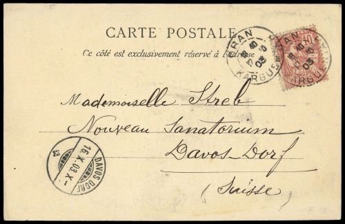 Algerien, Fr 102, Brief