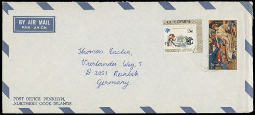 1979, Penrhyn, 142, 132, Brief