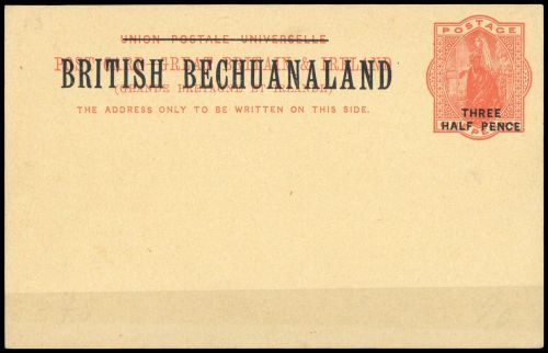 1893, Betschuanaland, P 8, Brief