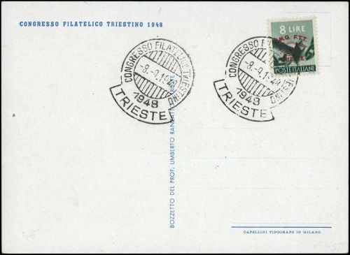 1948, Triest Zone A, 51, FDC