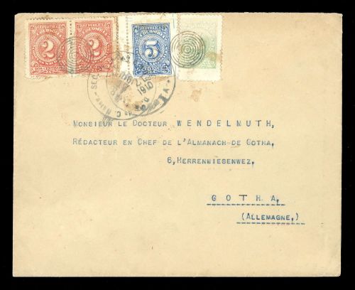 1904, Kolumbien, 210, 222-23, Brief