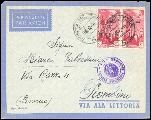 1936, Italienisch-Libyen, 79 (2), Brief