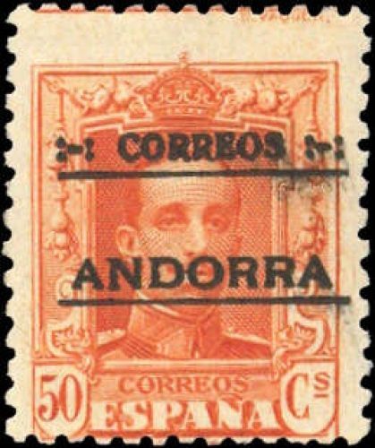 1928, Andorra Spanische Post, 9, *