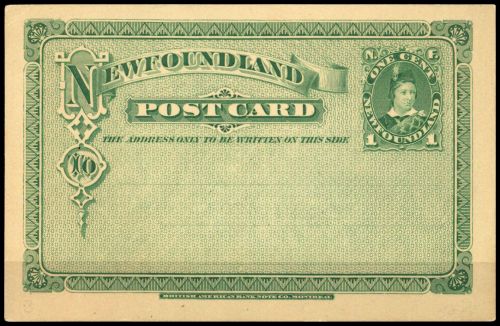 1880, Neufundland, P 3, Brief