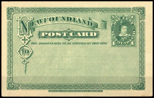 1891, Neufundland, P 6, Brief