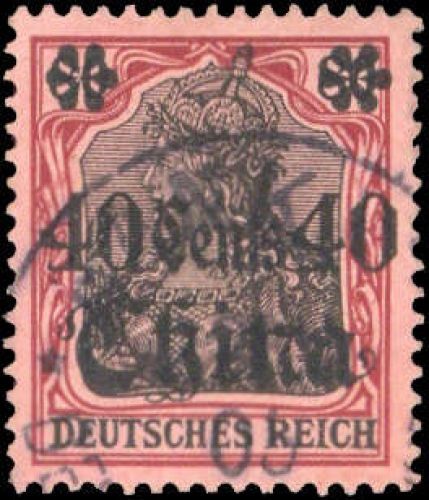 1905, Deutsche Auslandspost China, 33, gest.