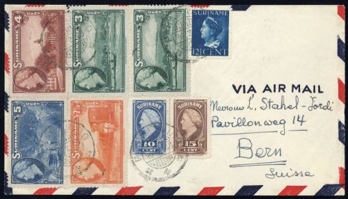 1945, Surinam, 245-47 u.a., Brief