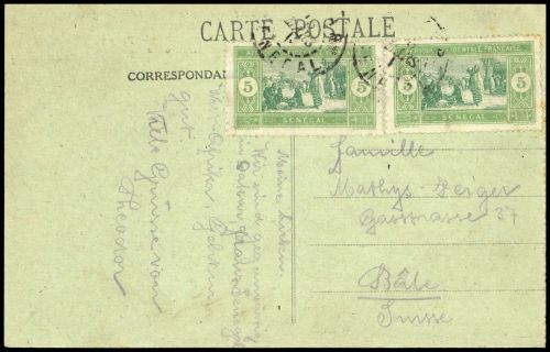 Senegal, 56 (2), Brief