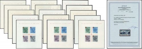 Sammlungen und Posten Französische Zone, **