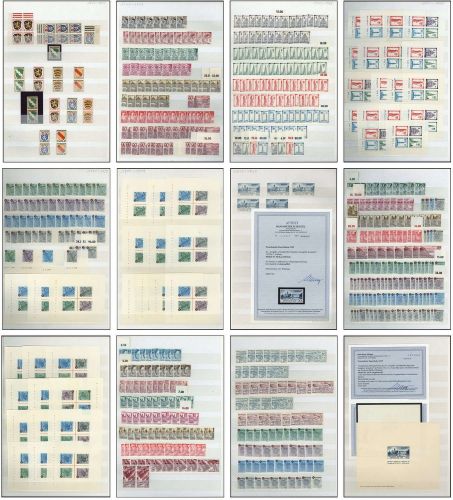 Sammlungen und Posten Französische Zone