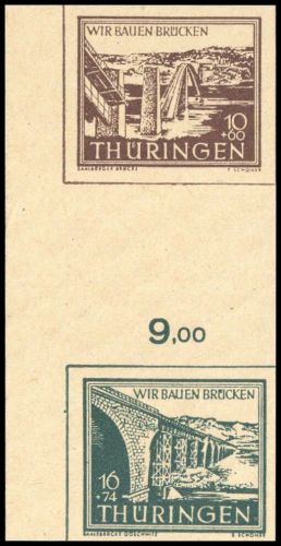 1946, SBZ Thüringen, SZd 1, **