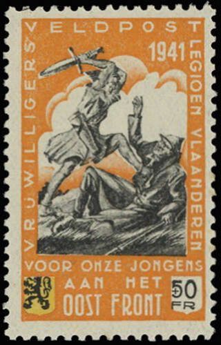 1941, Deutsche Besetzung II. WK Belgien Flämische Legion, III, **