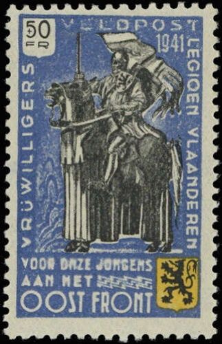 1941, Deutsche Besetzung II. WK Belgien Flämische Legion, IV, **