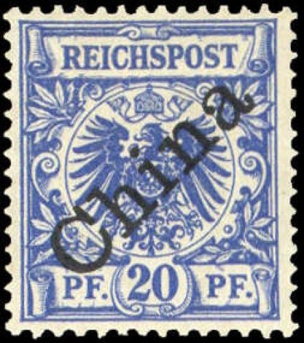 1898, Deutsche Auslandspost China, 4 I, *