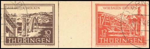 1946, SBZ Thüringen, WZd 1, gest.
