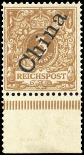 1898, Deutsche Auslandspost China, 1 II b, **