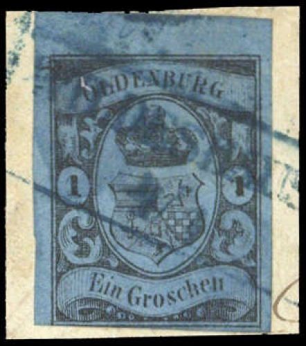 1859, Altdeutschland Oldenburg, 6, Briefst.