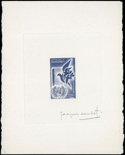 1961, Dahomey, 189 ep d'artiste
