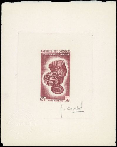 1963, Komoren, 58 ep d'artiste
