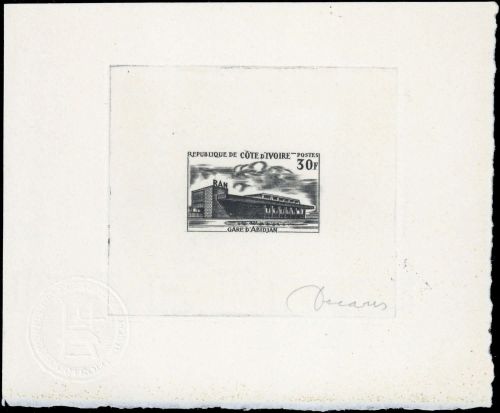1965, Elfenbeinküste, 284 ep d'artiste