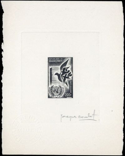 1961, Dahomey, 189 ep d'artiste