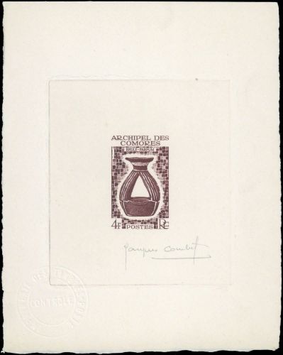 1963, Komoren, 56 ep d'artiste