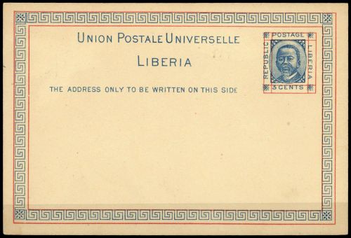 1891, Liberia, P 2, Brief