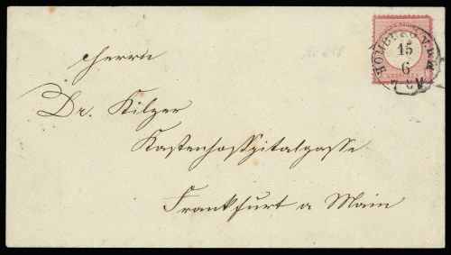 Altdeutschland Thurn und Taxis, DR 4, Brief