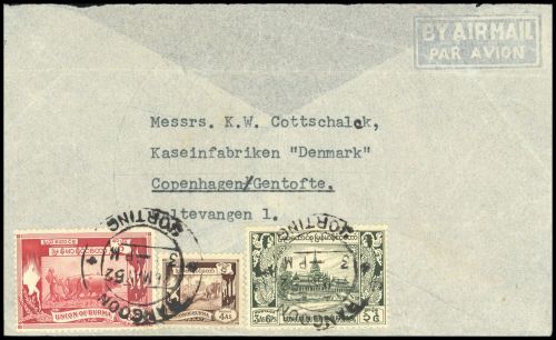 1949, Birma, 110-12, Brief