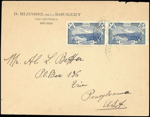 1925, Martinique, 98 (2), Brief