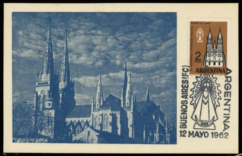 1962, Religion,Christliche,Madonnen, Arg 796, FDC