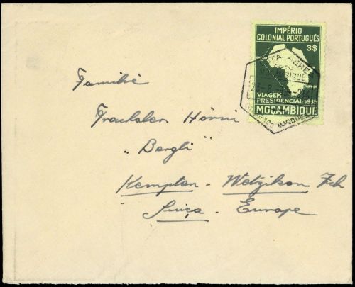 1939, Mocambique, 326, Brief
