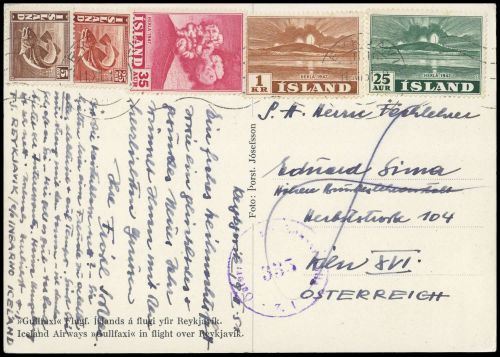 1951, Island, 248, 252 u.a., Brief