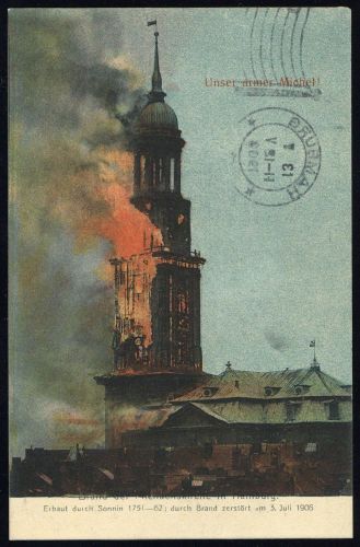 1906, Int.Organisationen,Feuerwehr,sonstige, DR 85 I, Brief