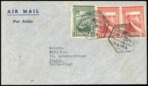1938, Mocambique, 320 u.a.., Brief