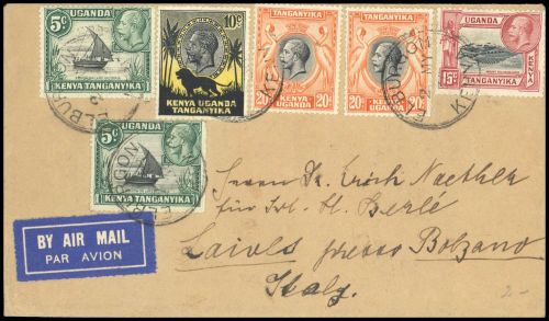 1935, Ostafrikanische Gemeinschaft, 32-35, Brief